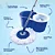Mop 360° completo Azul - Imagem 2