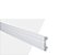 Rodapé FB7 Branco com Friso - barra com 2,44m  - Altura 7cm - Largura 18mm - Imagem 1