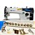 Máquina de Costura Reta Industrial Sansei SA-MQ1 Direct Drive com Kit Calcadores + Bobinas + Agulhas - Imagem 2