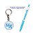 Kit Chaveiro + Caneta Especial Novembro Azul Personalizam ( 15 UNIDADES ) - Imagem 1