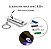 Lanterna em metal com 3 LEDs personalizada como desejar - Imagem 2