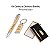 Kit Caneta e Chaveiro Bambu Personalizado Dia dos Pais - Imagem 1