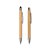 Kit Ecológico Caneta e Lapiseira Bambu Personalizado Dia dos Pais - Imagem 3