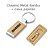 Chaveiro Metal Bambu Personalizado Como Desejar - Imagem 3
