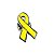 Pacote com 15 Unidades de Botton Setembro Amarelo + Cartela Com sua Logo - Imagem 3