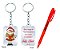 Kit Chaveiro Personalizado mais Caneta Natal ( 15 UNIDADES ) - Imagem 2