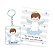Chaveiro mais Cartelinha Anjinho Personalizado - Imagem 1