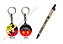 Kit Cahaveiro e Caneta Ecológica Mickey Personalizada ( 15 UNIDADES ) - Imagem 1