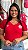 Camisa Náutico - Escudo Atual/ Vermelha - Algodão Feminina - Imagem 1