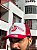 Boné Vermelho/ Branco- Escudos - SuperCap - Imagem 3