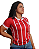 Camisa Náutico Vermelha/ Listras Brancas - FEMININA - Imagem 2