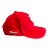 Boné Vermelho/ Escudo 1901 - Imagem 2