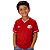 Camisa Infantil Náutico - Escudo Atual / Vermelha - Dry - Imagem 1