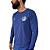Camisa Náutico - Escudo Atual/ Manga Longa/ Azul- UV Unissex - Imagem 1