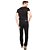 Calça Jeans PRS Comfort Preta Com Bigode 3D - Imagem 3