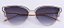 Óculos de Sol Feminino Alto Giro Gatinho Preto - Imagem 1