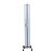 Biombo Sanfonado Hospitalar PVC Base Fixa 1,60m Light Plus - Branco - Imagem 3