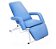 Poltrona Hospitalar Reclinável para Acompanhante Azul - Imagem 1