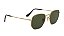 Óculos de Sol Ray-Ban Hexagonal Flat Lenses - Ouro - Imagem 4