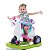 Triciclo Infantil Mini Pônei com Balanço Rosa e branco - Imagem 8