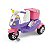 Triciclo Infantil Moto Uno com Capacete de Brinquedo - Rosa - Imagem 7