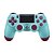 Controle sem fio Dualshock 4 Berry Blue Seminovo - PS4. - Imagem 1