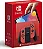 Console Nintendo Switch Oled Red Mario Edição Especial Desbloqueado Seminovo - Imagem 1
