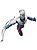 Action Figure Ultraman Zero Ultra-Act Seminovo - Bandai - Imagem 7