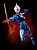 Action Figure Ultraman Nexus Junis Blue Ultra-Act Seminovo - Bandai - Imagem 7