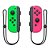 Controle Joy Con Nintendo Switch Rosa / Verde Seminovo - Imagem 1