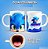 Caneca Personalizada the Hedgehog Sonic – Bocão + Nome Grátis - Imagem 1