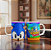 Caneca Personalizada Sonic the Hedgehog – Bocão + Nome Grátis - Imagem 1