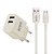 Kit Carregador + Cabo 1m - Ecoo - Lightning, Micro USB V8 e Tipo C - Ecoo - Imagem 9