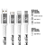 Kit Carregador de Parede Flex + Cabo Nylon Kevlar - Tipo C, Lightning e Micro USB V8 - 1,5M - Gshield - Imagem 4