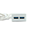 Carregador 2 Portas USB-A com Cabo Integrado - Tipo C - Verde - Imagem 4