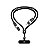 Cordão de Pescoço para Celular com Cabo USB-A / Tipo C / Lightning 240W - 1,5M - Titanium - Gshield - Imagem 12