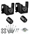 Suporte Fixo Para TV LCD/LED 13" - 80" - KTS - Imagem 2