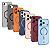 Capa Crystal Slim Magsafe - DARK / TITANIUM / DESERT / AZUL / LARANJA / BORDÔ / GLACIAL - NÃO AMARELA - Gshield - Imagem 1