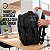 Mochila Mala de Mão para Viagem 38 Litros com Compartimento interno a Vácuo e Bomba de Sucção para Notebook até 17'' Expansível, Resistente à Água - Gshield - Imagem 7