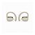Fone Auricular Open-Ear Clip Earbuds Bluetooth 5.4 Sem fio com Alcance até 10 metros + Case Compacta com Alça - Branco - AOC - Imagem 1
