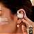 Fone Auricular Open-Ear Clip Earbuds Bluetooth 5.4 Sem fio com Alcance até 10 metros + Case Compacta com Alça - Branco - AOC - Imagem 7