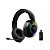 Headset Gamer 3 em 1 Sem Fio 2.4G + Bluetooth + P2 - RGB, Microfone, Baixa Latência – Preto - AOC - Imagem 1