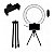Ring Light LED para Fotos e Vídeos com Tripé e Suporte para Celular – Iluminação Fotográfica USB – KNUP - Imagem 4
