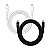 Cabo Trix - Tipo C / USB / LIGHTINING - 1M - BRANCO / PRETO - SPACE - Imagem 8