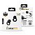 Tampão de Ouvido para Proteção Auricular Reutilizável em Silicone com 3 Tamanhos de Ponteiras - Preto / Rosa / Lilás - Earplugs Shieeld Spirit - Gshield - Imagem 4