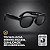 Óculos Inteligentes Vision Armor 32GB com IA, Câmera 8MP, Tradução Simultânea, Áudio Open-Ear e Bluetooth 5.4 - Preto - Gshield - Imagem 3