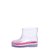 Galocha Baby INF017 Transparente/Pink - Grade c/12 pares - Imagem 1