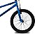 Bicicleta Aro 20 KRW BMX Cross V-Brake Sem Marchas Azul Escuro/Preto - Imagem 7