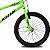 Bicicleta Aro 20 KRW BMX Cross V-Brake Sem Marchas Verde/Preto - Imagem 5