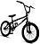 Bicicleta Aro 20 KRW BMX Cross V-Brake Sem Marchas Preto/Branco - Imagem 1